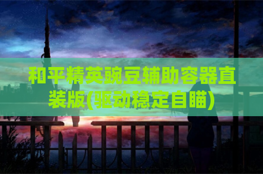 和平精英豌豆辅助容器直装版(驱动稳定自瞄)